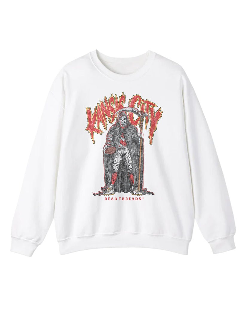 KANSAS CITY REAPER CREWNECK SWEATSHIRT – Sweatshirt – Dead Threads Apparel