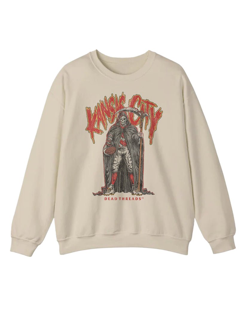 KANSAS CITY REAPER CREWNECK SWEATSHIRT – Sweatshirt – Dead Threads Apparel