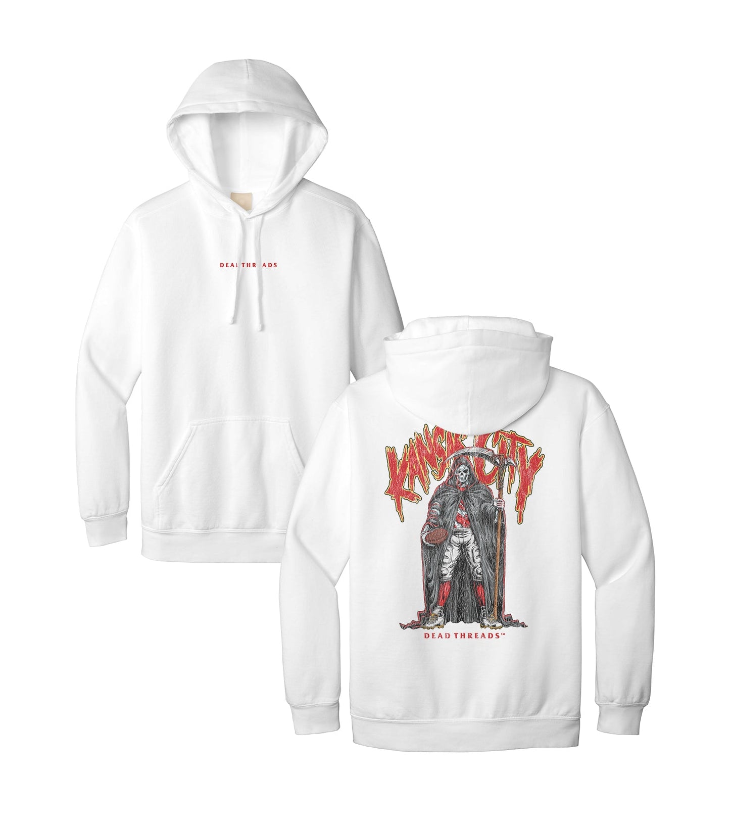 KANSAS CITY REAPER - “DT ESSENTIAL" HOODIE – Hoodie – Dead Threads Apparel