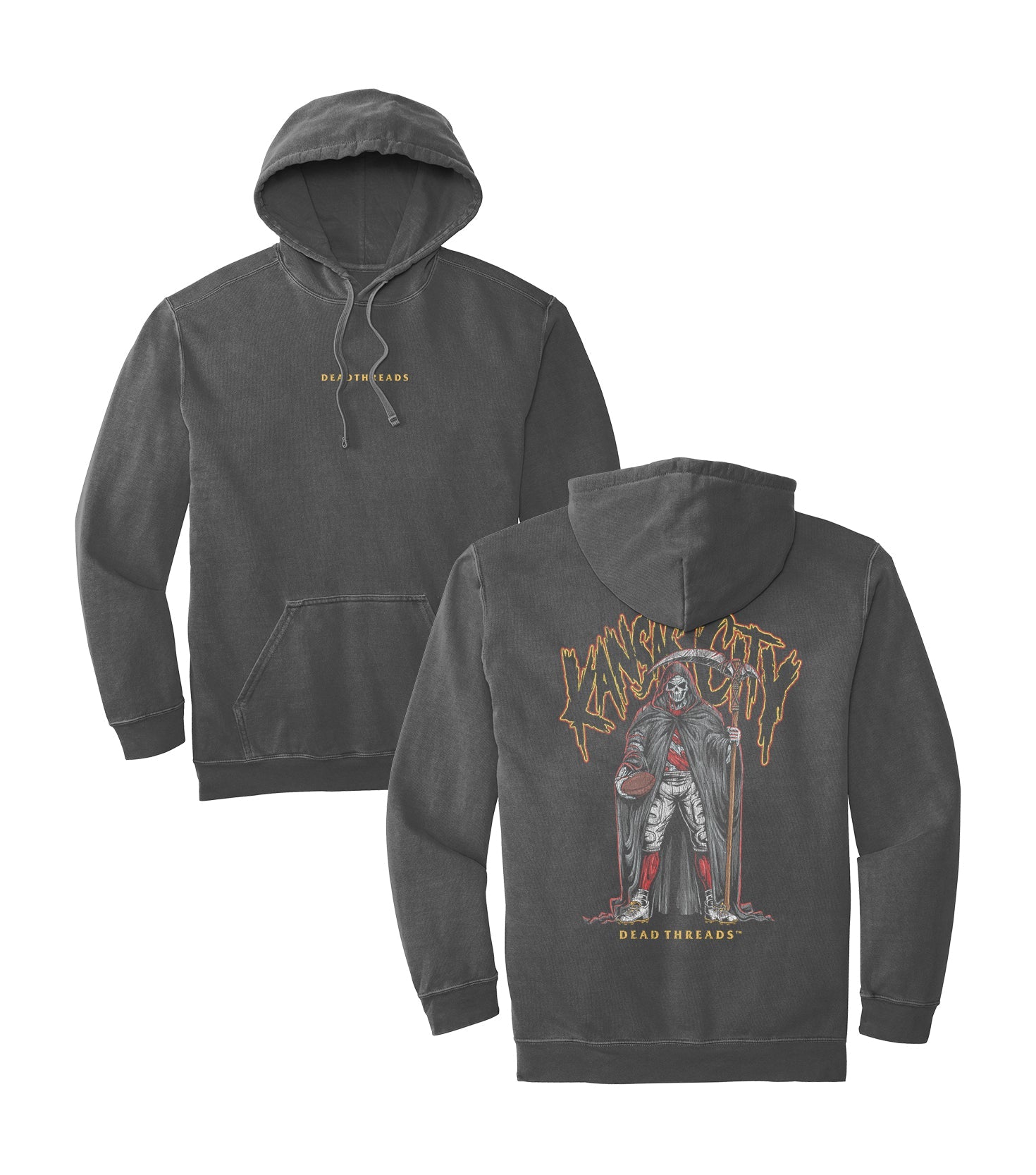 KANSAS CITY REAPER - “DT ESSENTIAL" HOODIE – Hoodie – Dead Threads Apparel