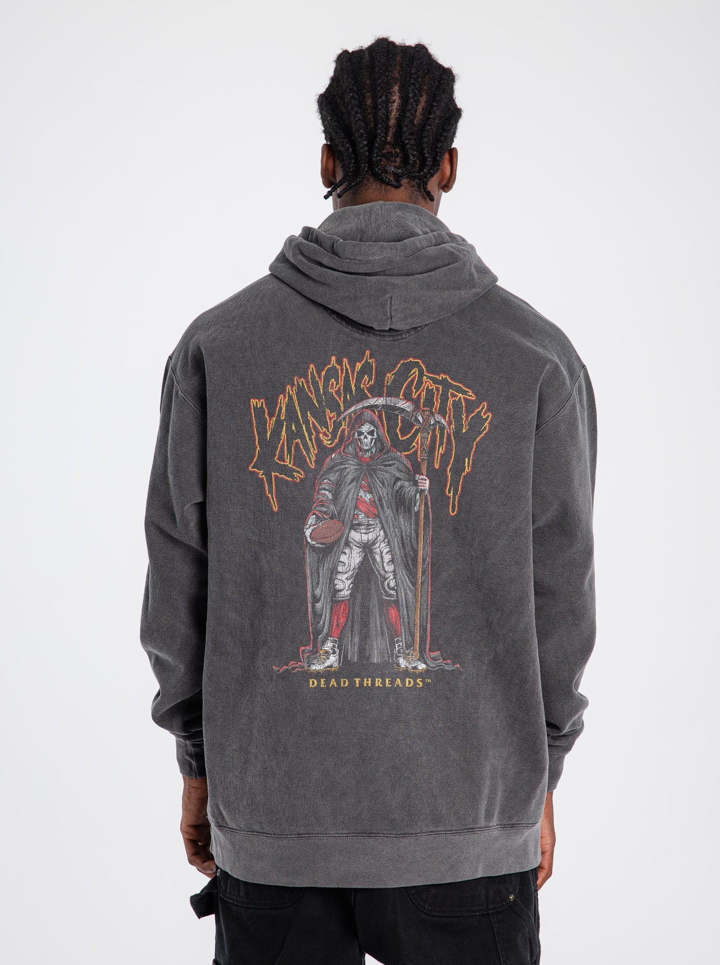 KANSAS CITY REAPER - “DT ESSENTIAL" HOODIE – Hoodie – Dead Threads Apparel