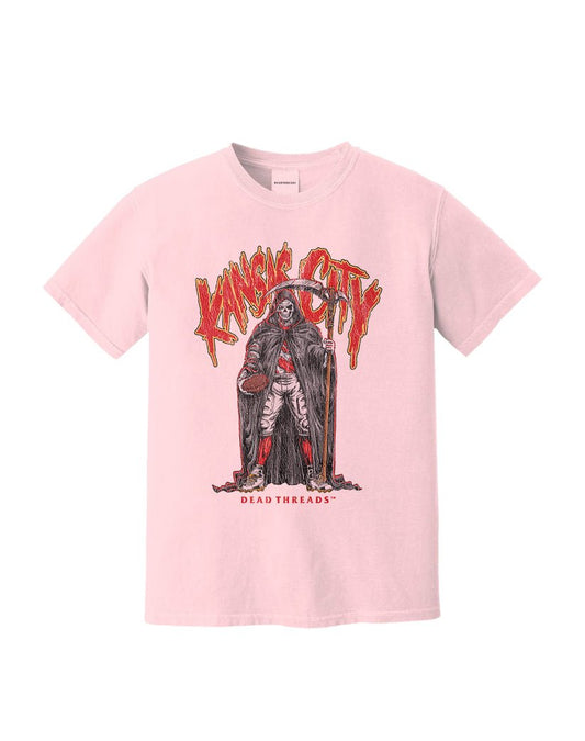 KANSAS CITY REAPER - PINK – T-Shirt – Dead Threads Apparel