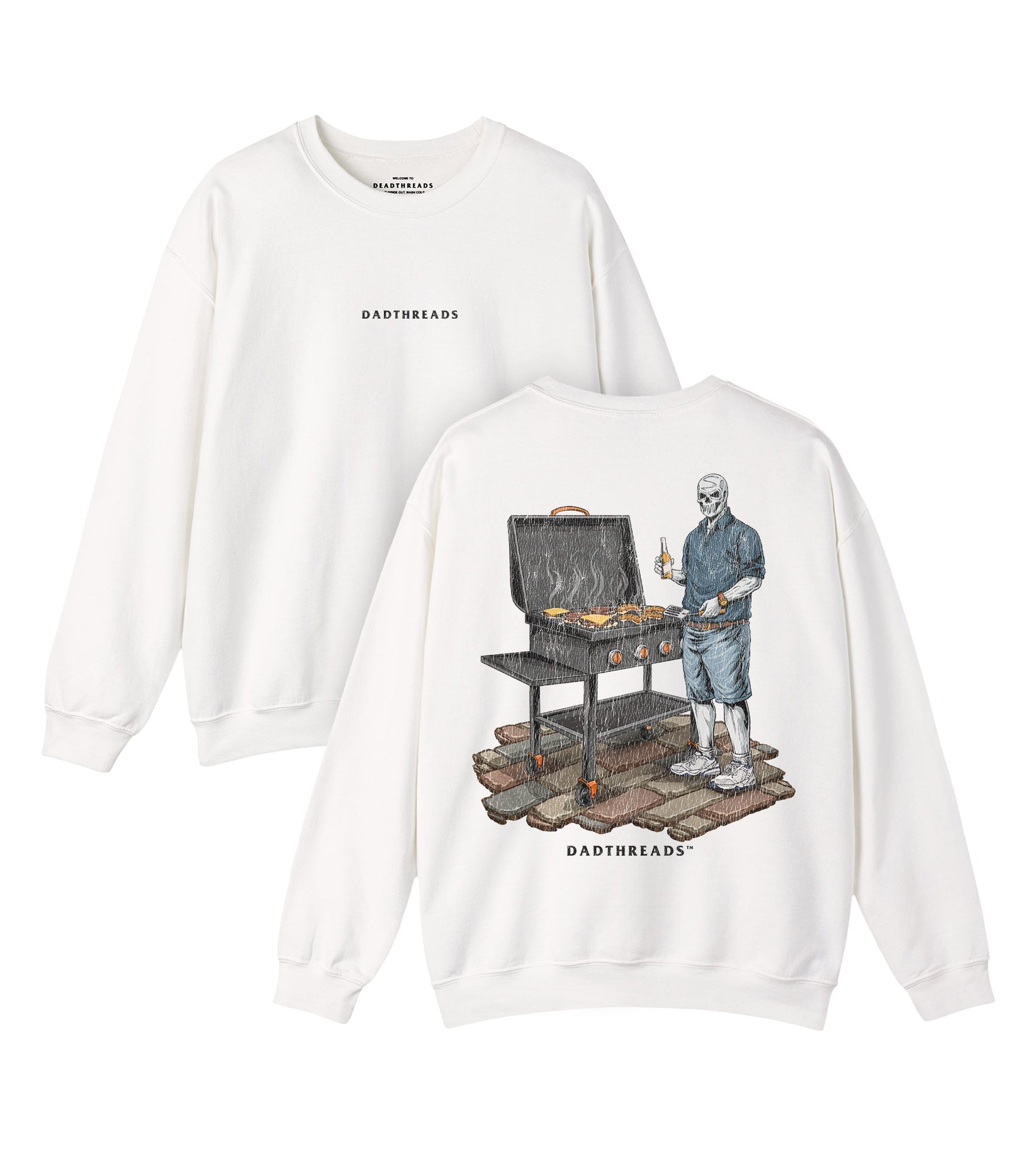 KILL TO GRILL - “DT ESSENTIAL" CREWNECK SWEATSHIRT – Sweatshirt – Dead Threads Apparel