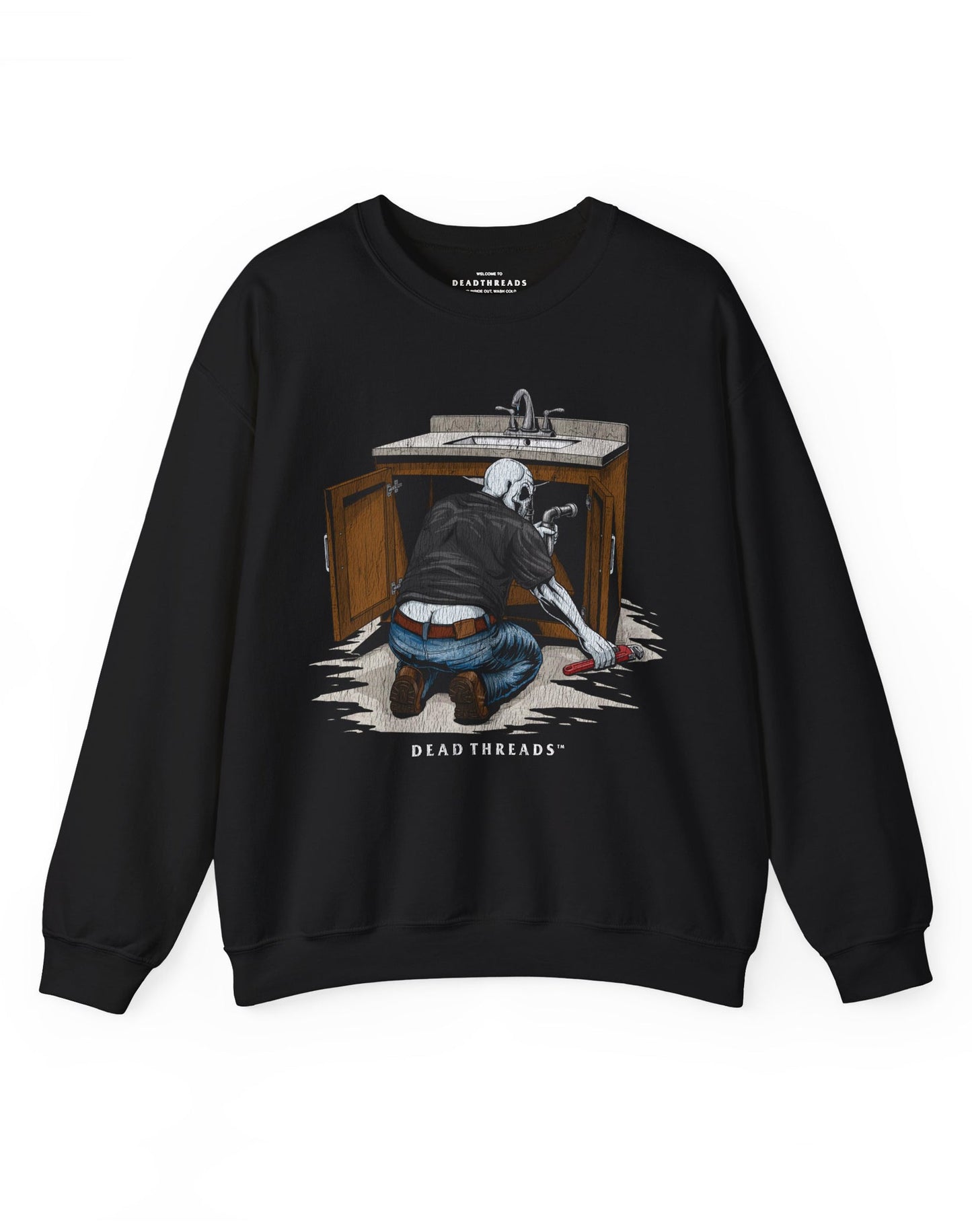 KILLER CRACK CREWNECK SWEATSHIRT – Sweatshirt – Dead Threads Apparel