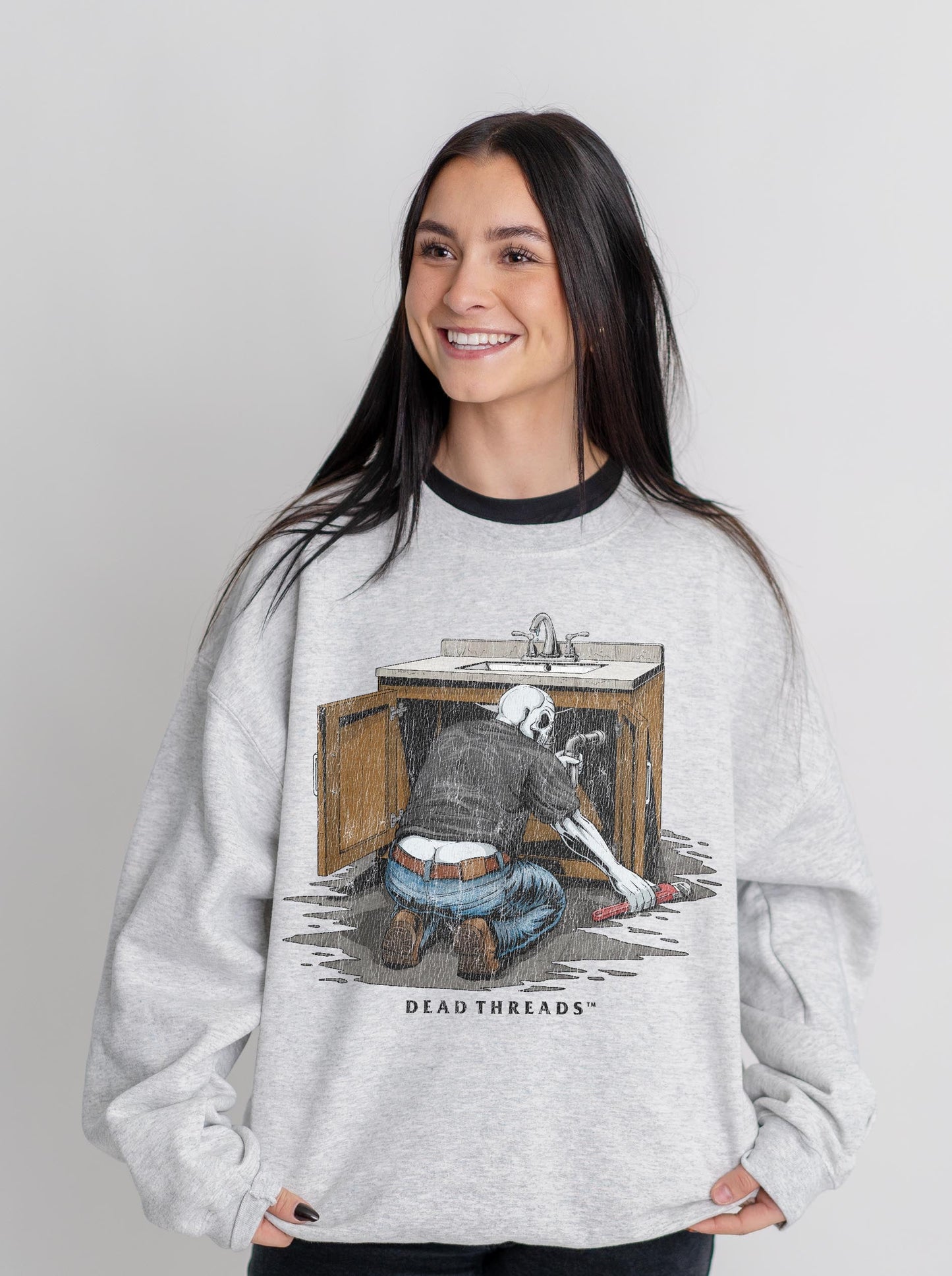 KILLER CRACK CREWNECK SWEATSHIRT – Sweatshirt – Dead Threads Apparel