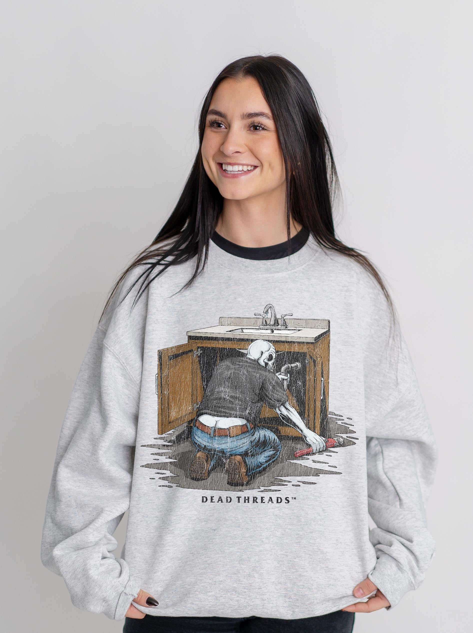 KILLER CRACK CREWNECK SWEATSHIRT – Sweatshirt – Dead Threads Apparel