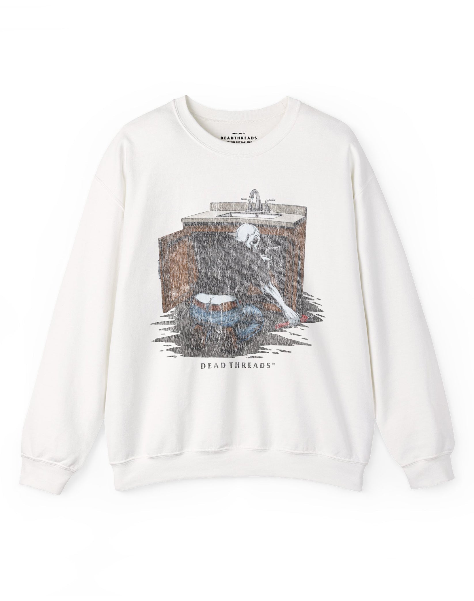 KILLER CRACK CREWNECK SWEATSHIRT – Sweatshirt – Dead Threads Apparel