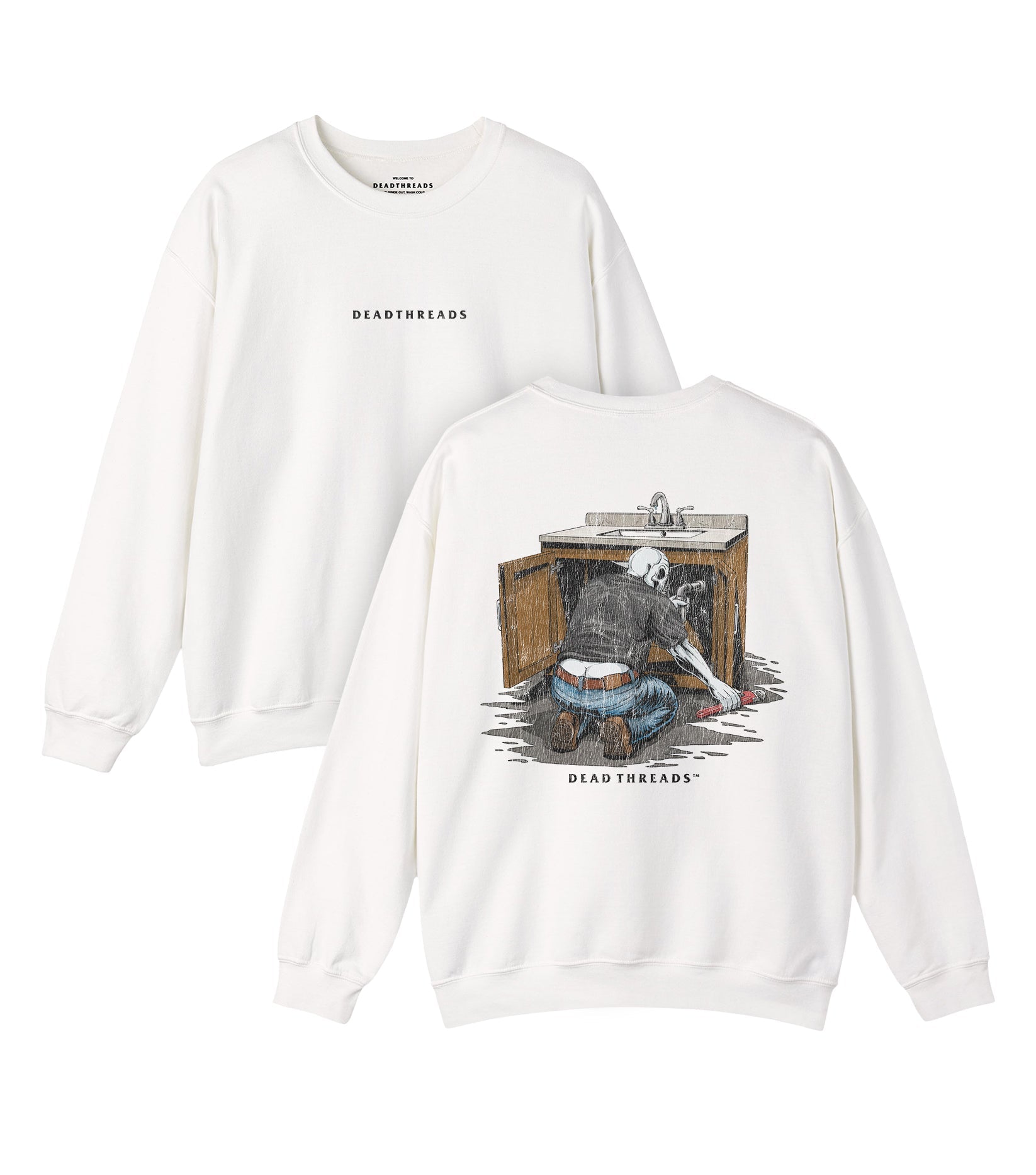 KILLER CRACK - “DT ESSENTIAL" CREWNECK SWEATSHIRT – Sweatshirt – Dead Threads Apparel