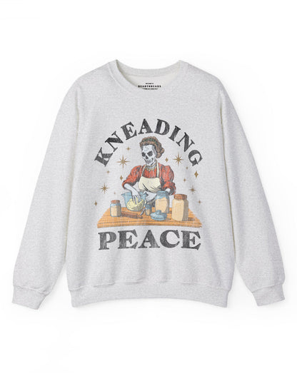 KNEADING PEACE CREWNECK SWEATSHIRT – Sweatshirt – Dead Threads Apparel