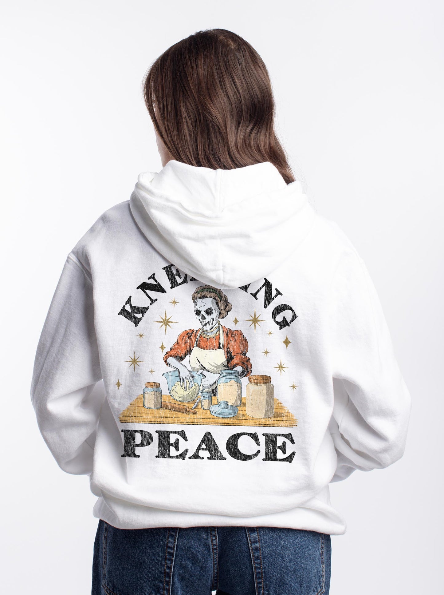 KNEADING PEACE - “DT ESSENTIAL" HOODIE – Hoodie – Dead Threads Apparel