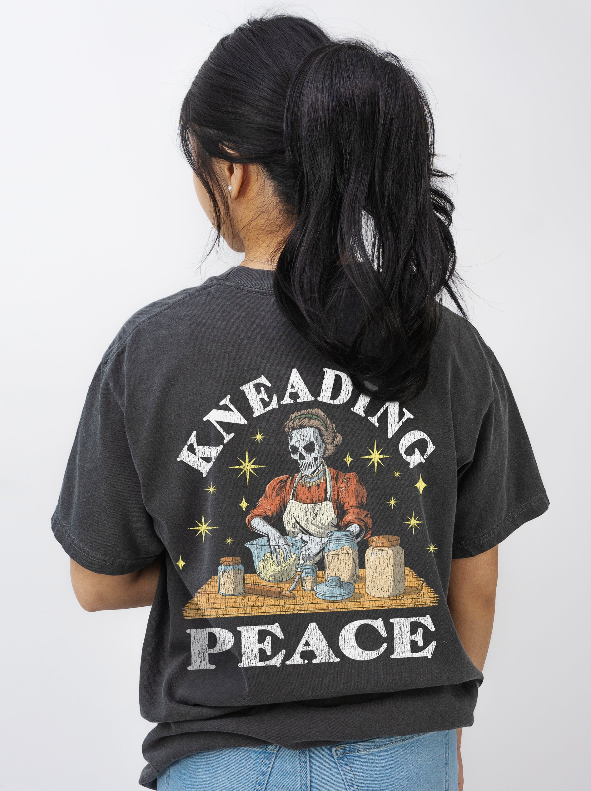 KNEADING PEACE - “DT ESSENTIAL" PREMIUM T - SHIRT – T-Shirt – Dead Threads Apparel