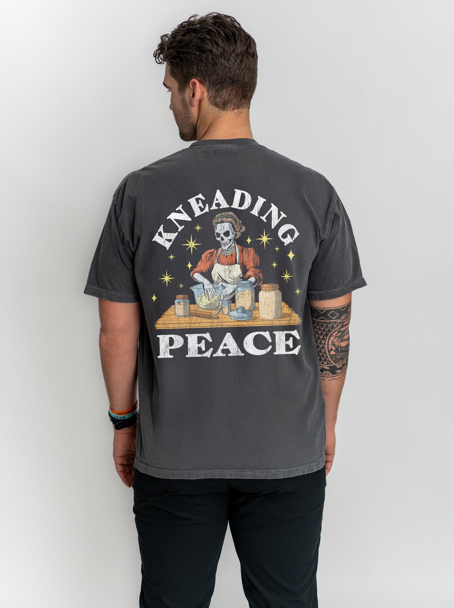 KNEADING PEACE - “DT ESSENTIAL" PREMIUM T - SHIRT – T-Shirt – Dead Threads Apparel