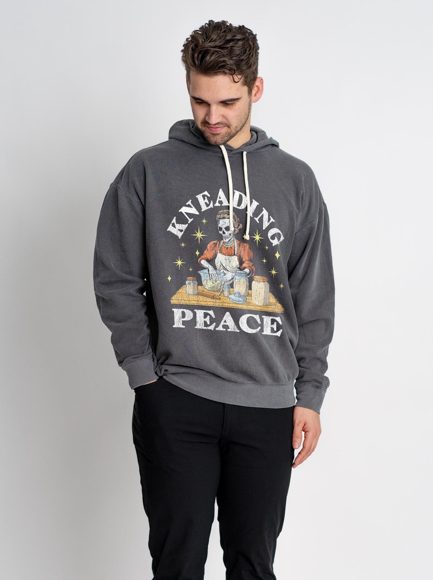 KNEADING PEACE - LIGHTWEIGHT HOODIE – Lightweight – Dead Threads Apparel