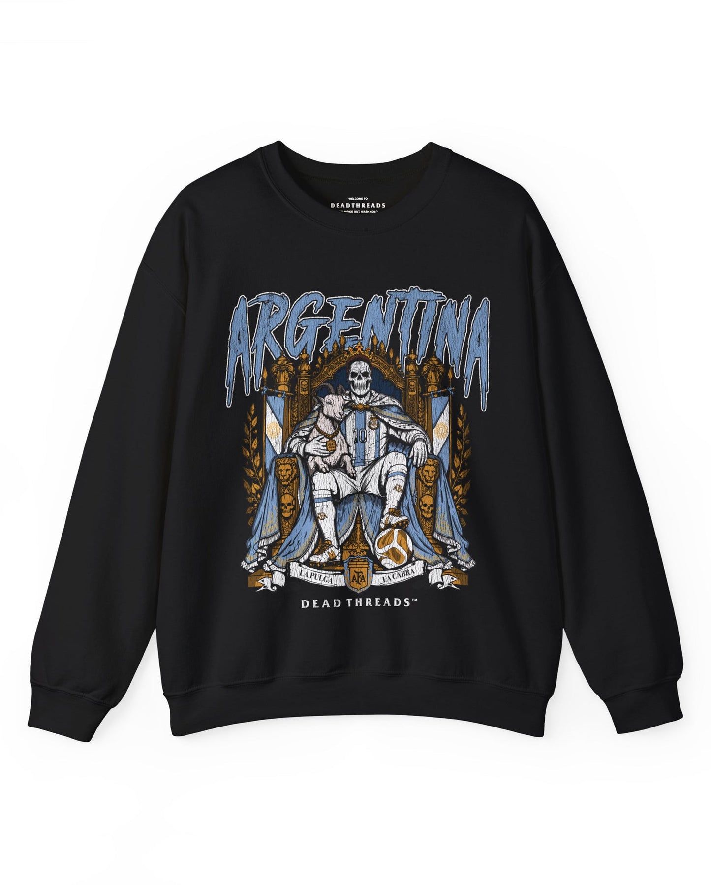 LA PULGA - CREWNECK SWEATSHIRT – Sweatshirt – Dead Threads Apparel