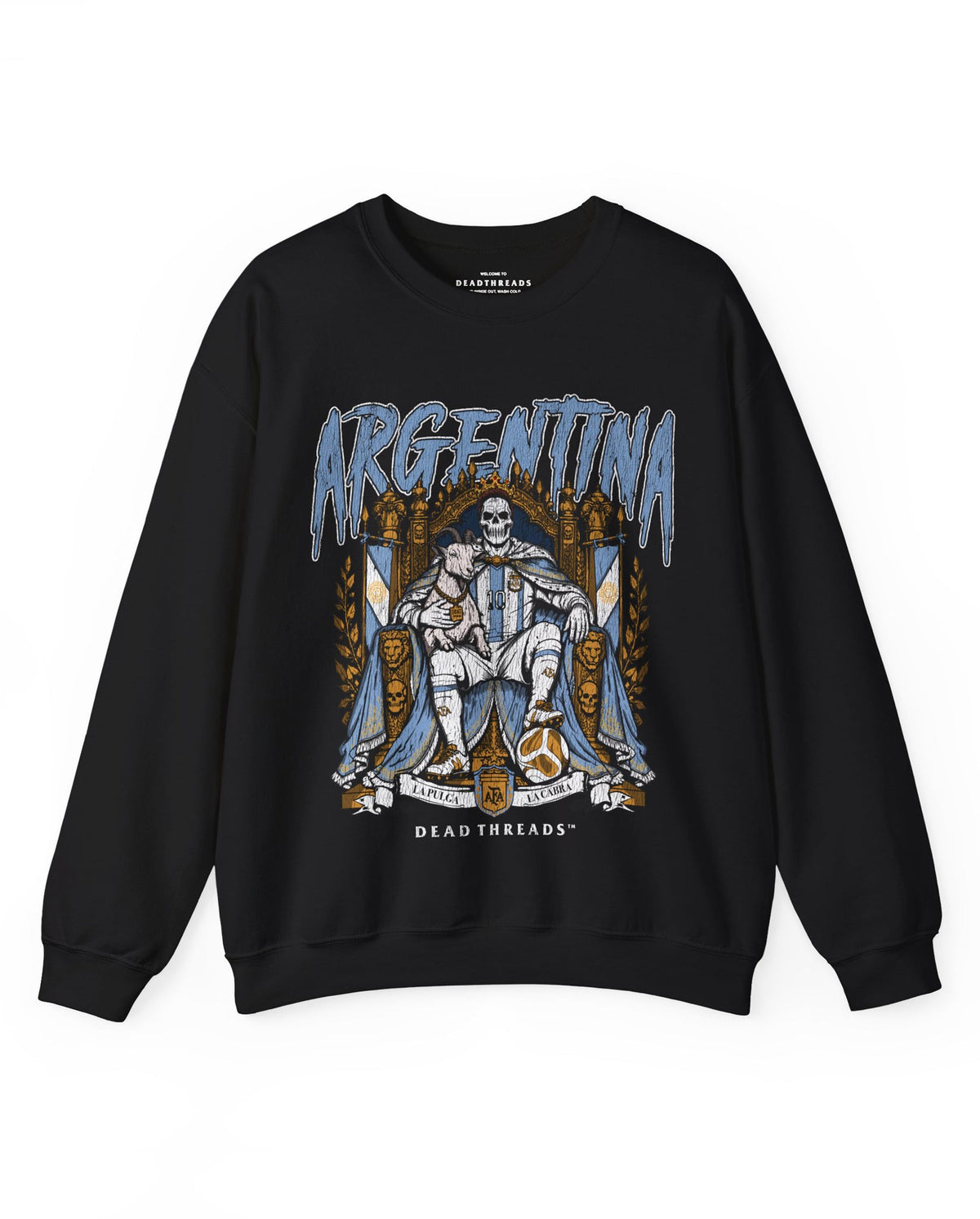LA PULGA - CREWNECK SWEATSHIRT – Sweatshirt – Dead Threads Apparel