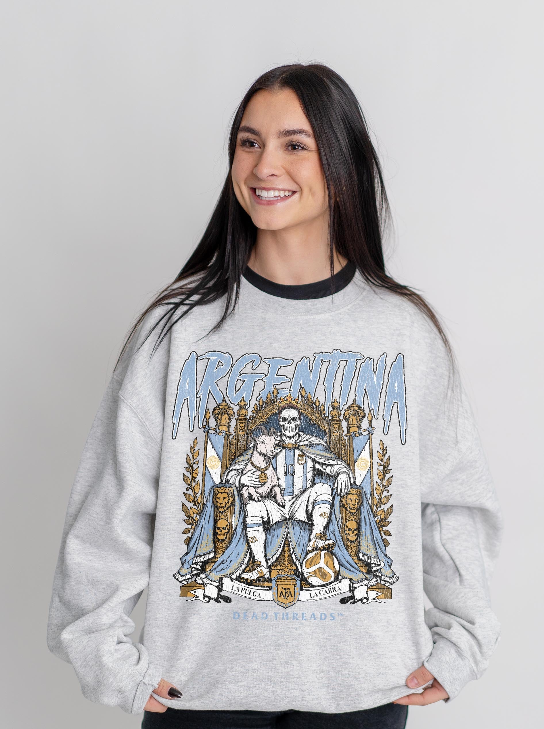 LA PULGA - CREWNECK SWEATSHIRT – Sweatshirt – Dead Threads Apparel