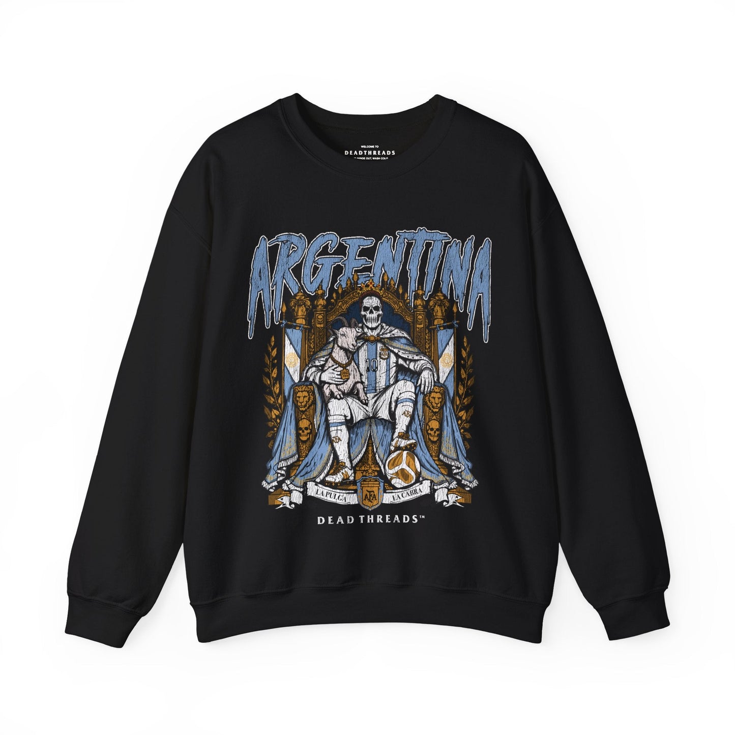 LA PULGA - CREWNECK SWEATSHIRT – Sweatshirt – Dead Threads Apparel