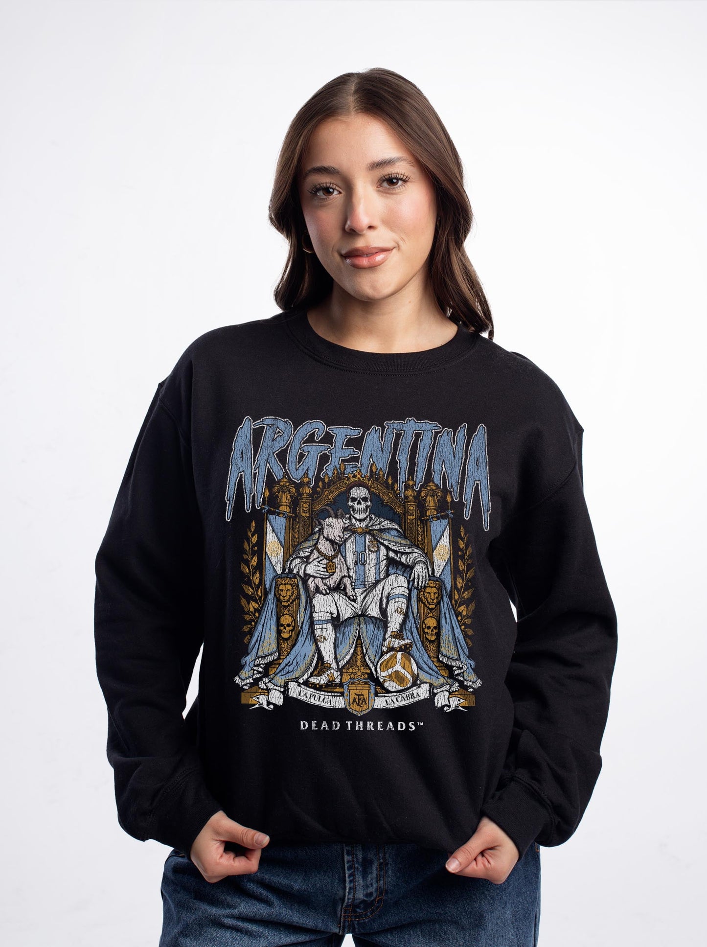 LA PULGA - CREWNECK SWEATSHIRT – Sweatshirt – Dead Threads Apparel