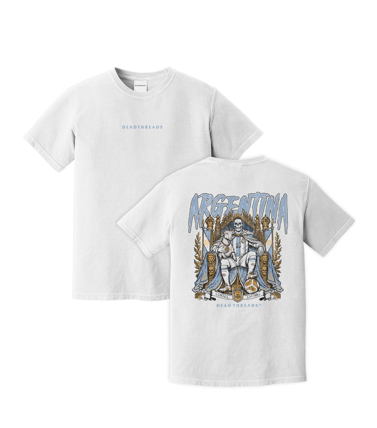 LA PULGA - “DT ESSENTIAL" PREMIUM T-SHIRT – T-Shirt – Dead Threads Apparel