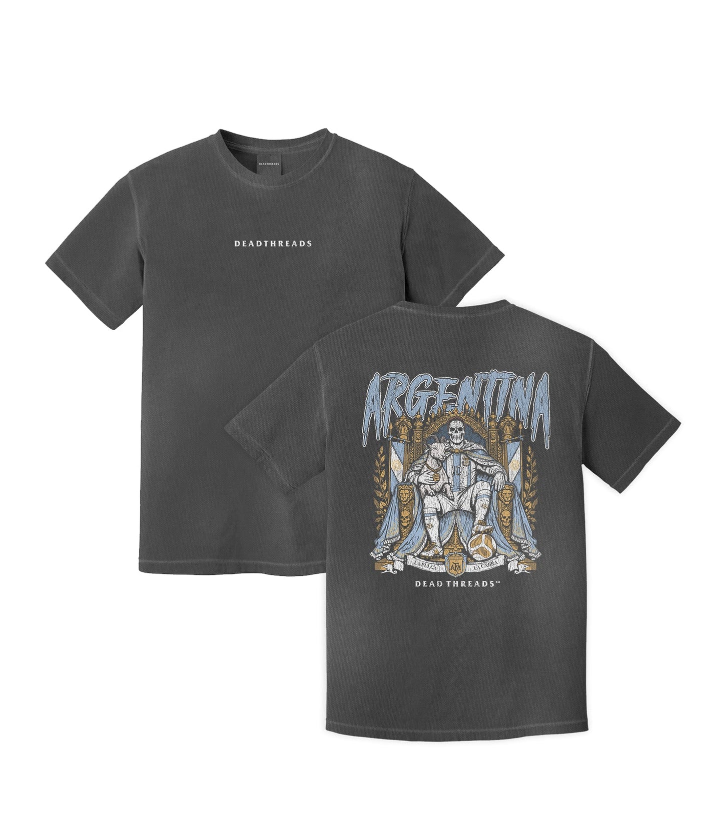LA PULGA - “DT ESSENTIAL" PREMIUM T-SHIRT – T-Shirt – Dead Threads Apparel