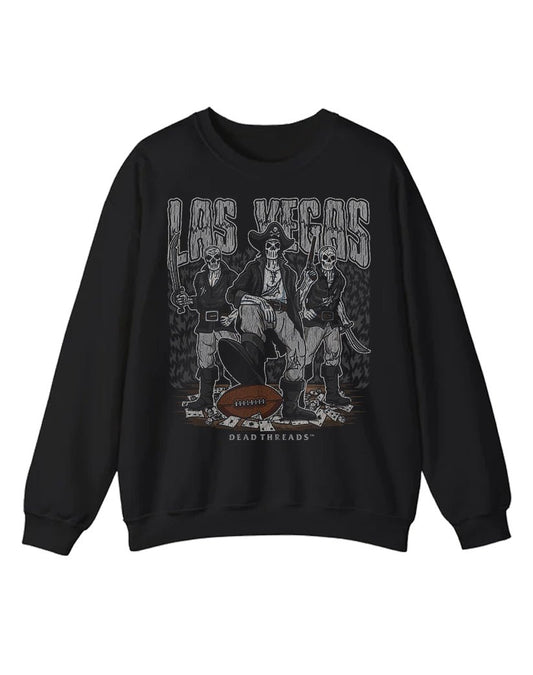 LAS VEGAS FOOTBALL CREWNECK SWEATSHIRT – Sweatshirt – Dead Threads Apparel