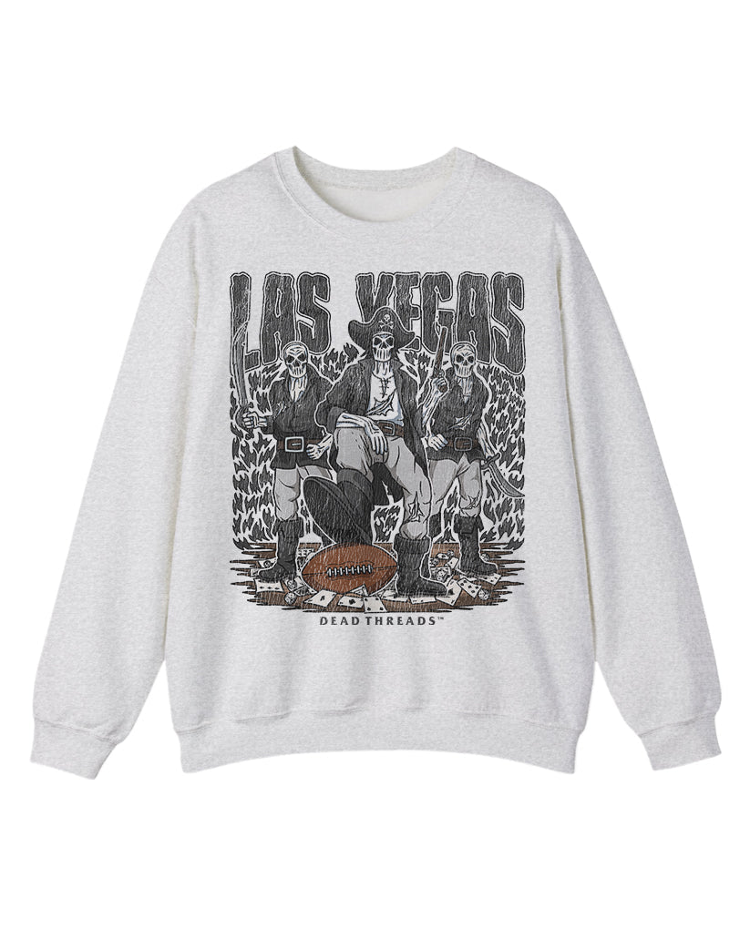 LAS VEGAS FOOTBALL CREWNECK SWEATSHIRT – Sweatshirt – Dead Threads Apparel