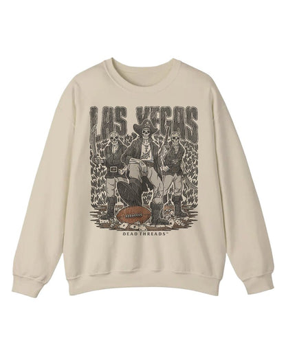 LAS VEGAS FOOTBALL CREWNECK SWEATSHIRT – Sweatshirt – Dead Threads Apparel