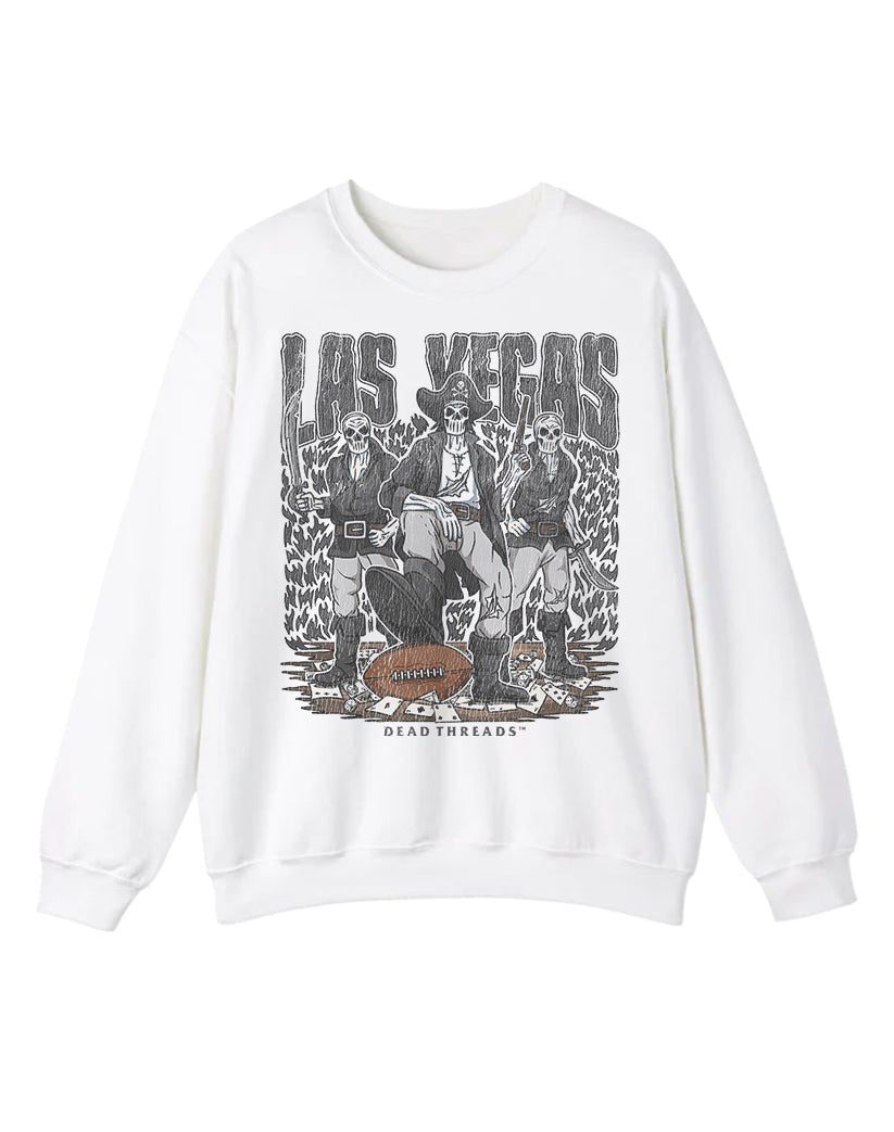 LAS VEGAS FOOTBALL CREWNECK SWEATSHIRT – Sweatshirt – Dead Threads Apparel
