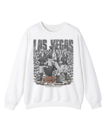 LAS VEGAS FOOTBALL CREWNECK SWEATSHIRT – Sweatshirt – Dead Threads Apparel