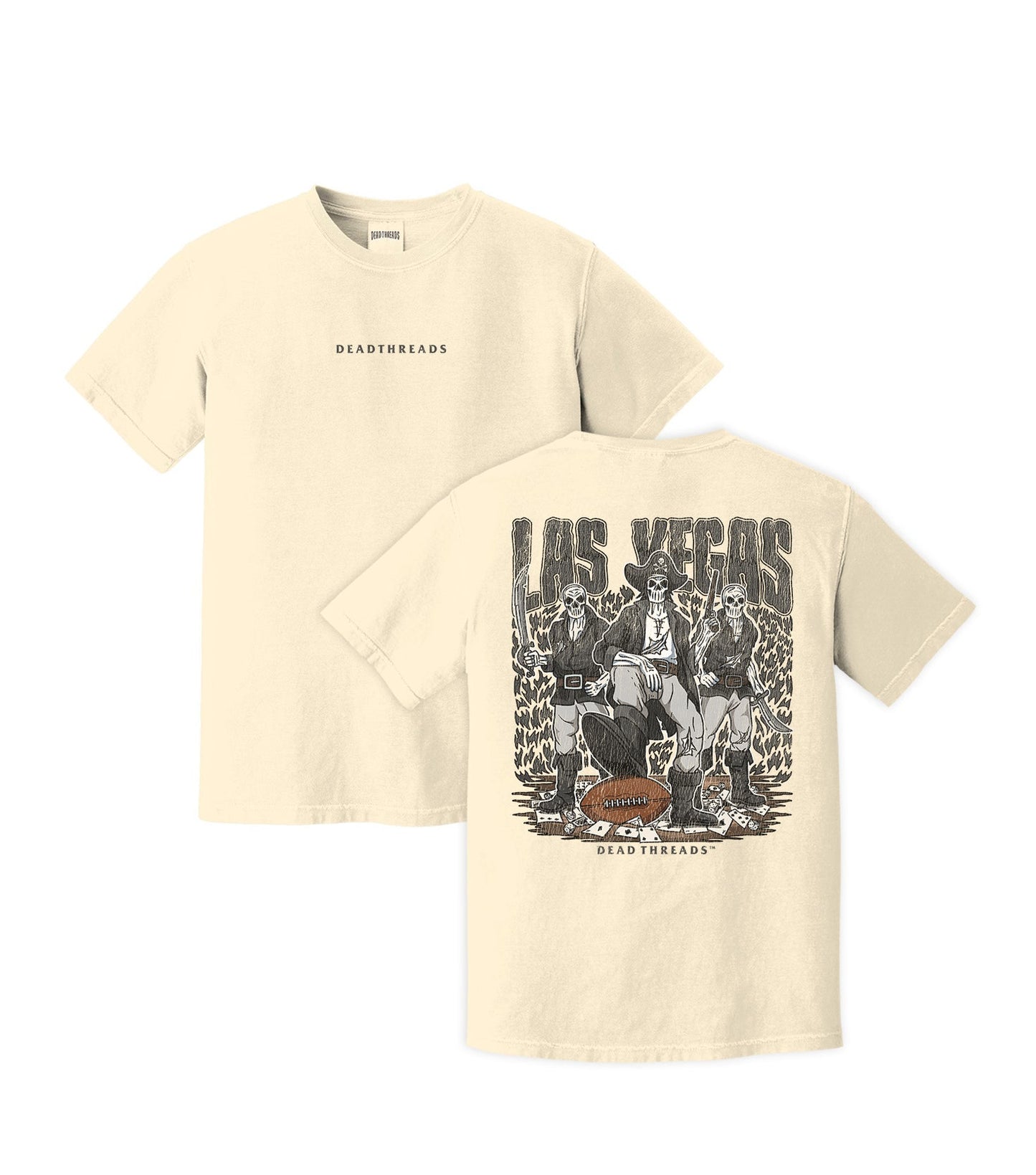 LAS VEGAS FOOTBALL - “DT ESSENTIAL" PREMIUM T - SHIRT – T-Shirt – Dead Threads Apparel