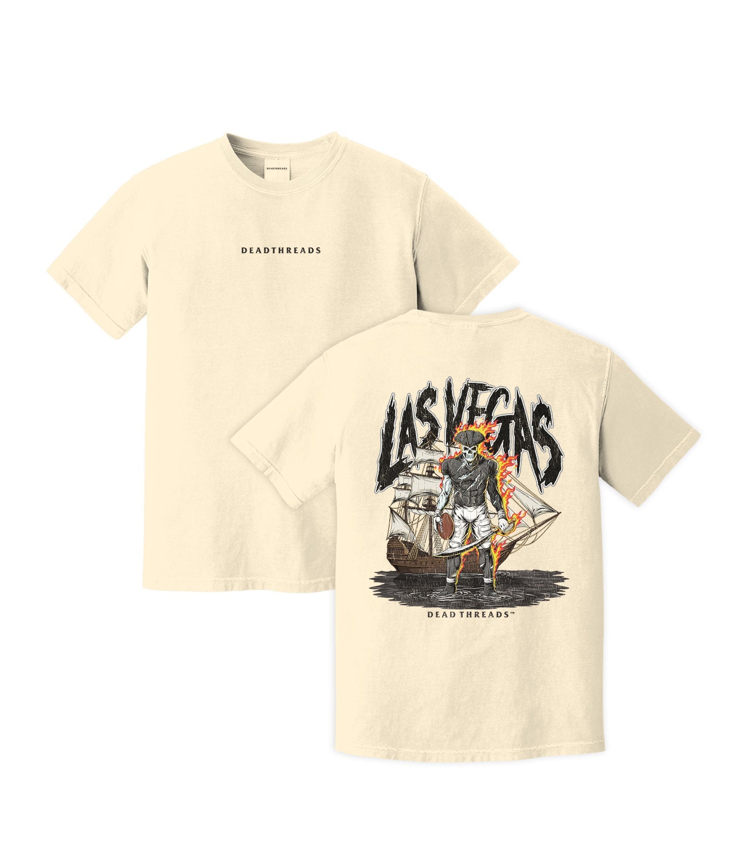LAS VEGAS FOOTBALL v2 - “DT ESSENTIAL" PREMIUM T - SHIRT – T-Shirt – Dead Threads Apparel