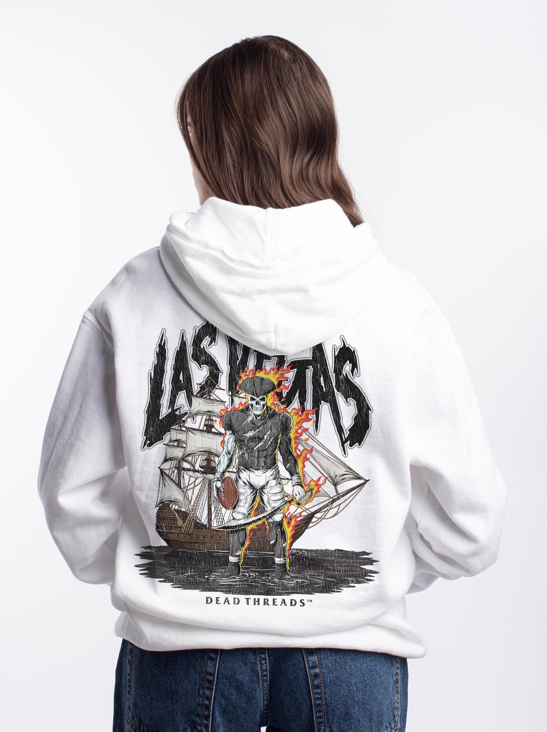 LAS VEGAS FOOTBALL v2 - HOODIE – Hoodie – Dead Threads Apparel