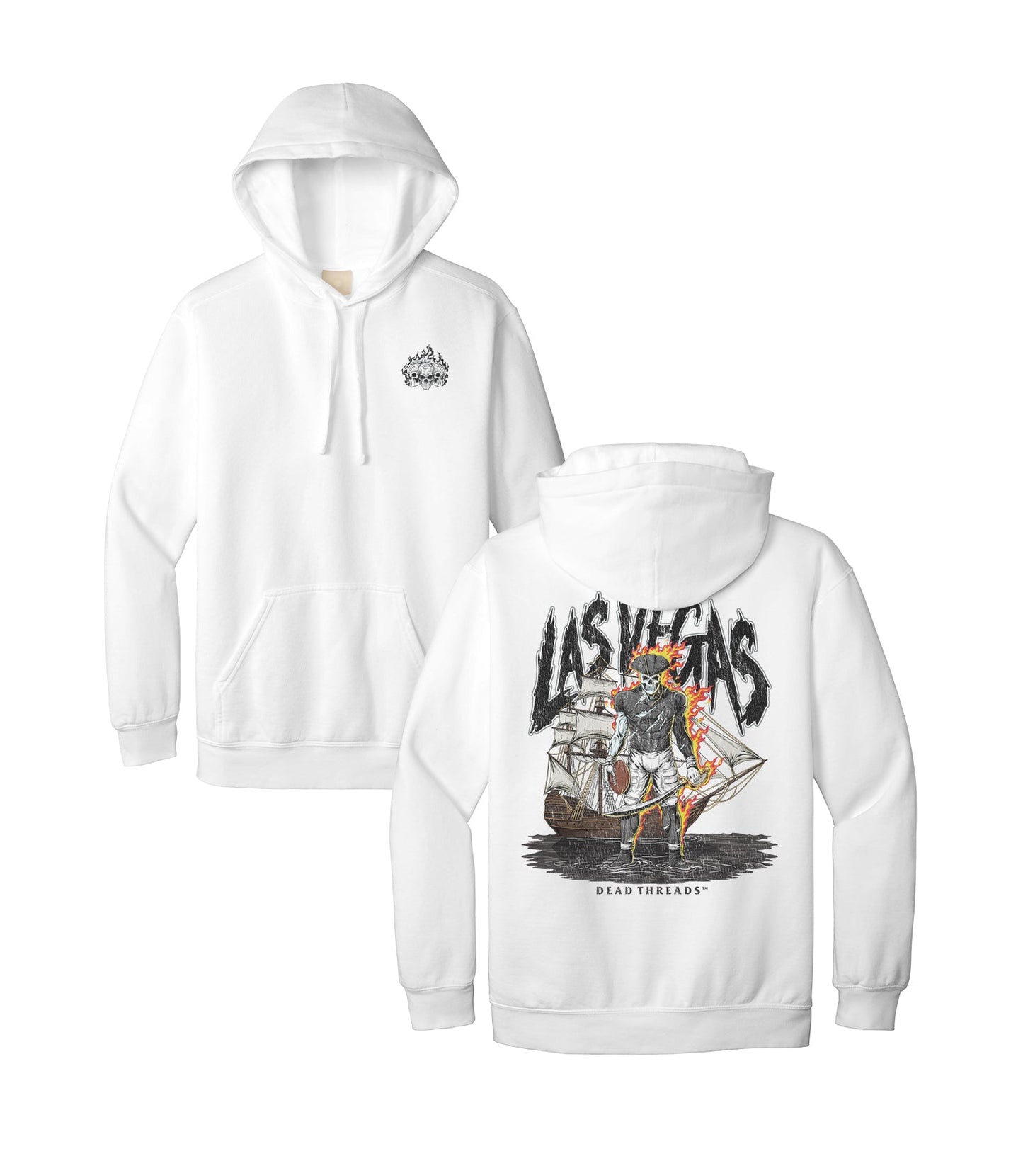 LAS VEGAS FOOTBALL v2 - HOODIE – Hoodie – Dead Threads Apparel