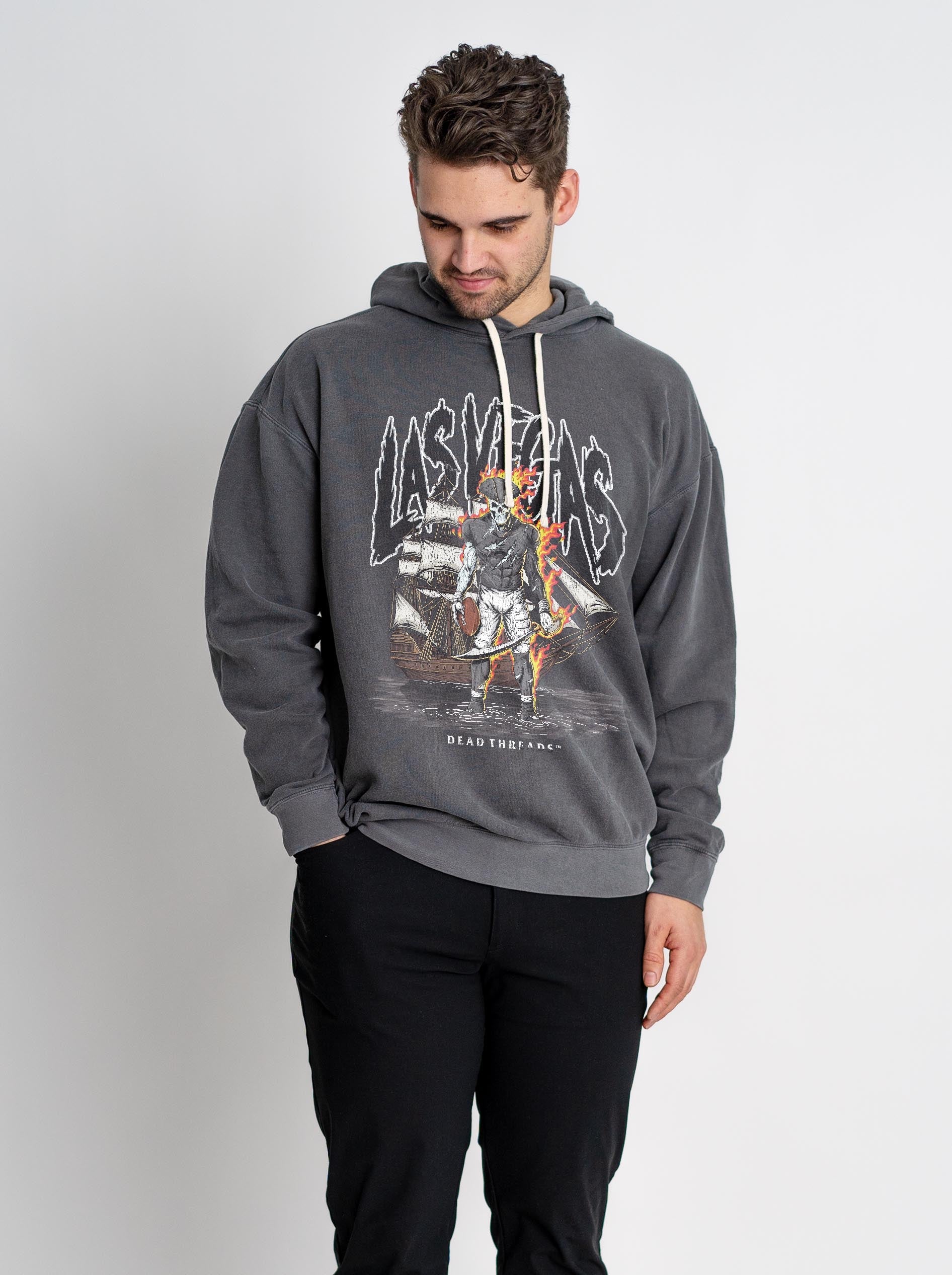 LAS VEGAS FOOTBALL v2 - LIGHTWEIGHT HOODIE – Lightweight – Dead Threads Apparel
