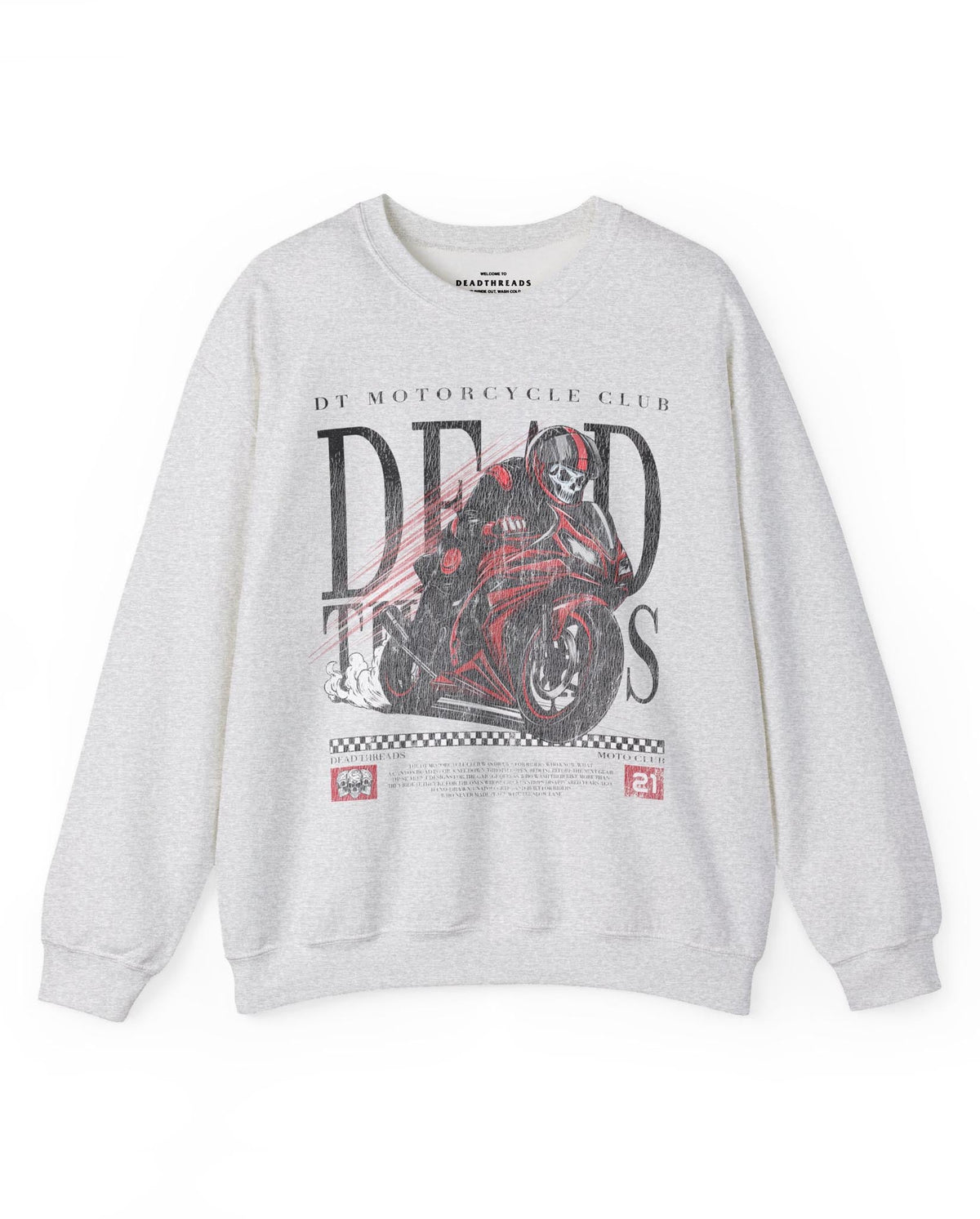 LAST LAP - CREWNECK SWEATSHIRT – Sweatshirt – Dead Threads Apparel