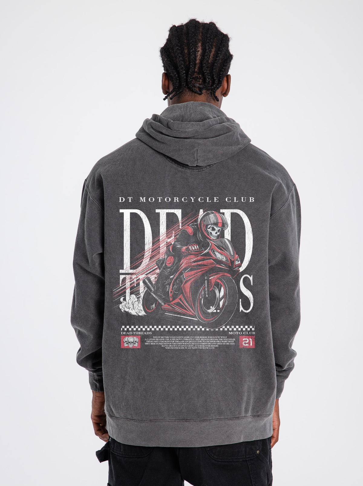 LAST LAP - “DT ESSENTIAL" HOODIE – Hoodie – Dead Threads Apparel