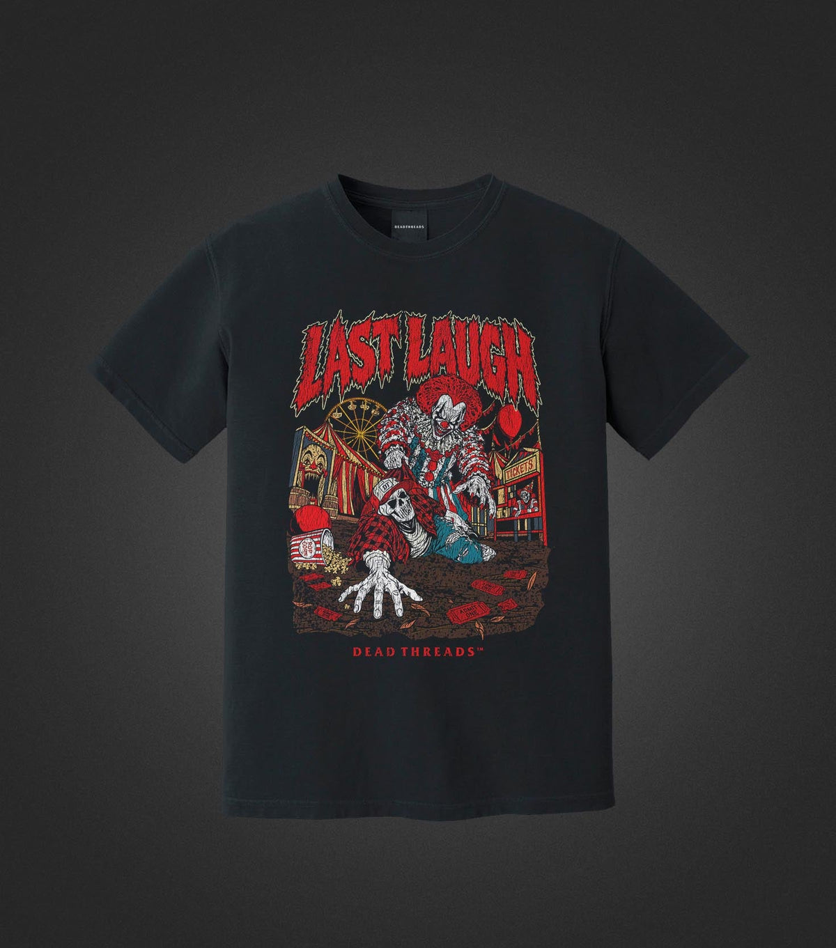 LAST LAUGH - Halloween Limited Drop – T-Shirt – Dead Threads Apparel