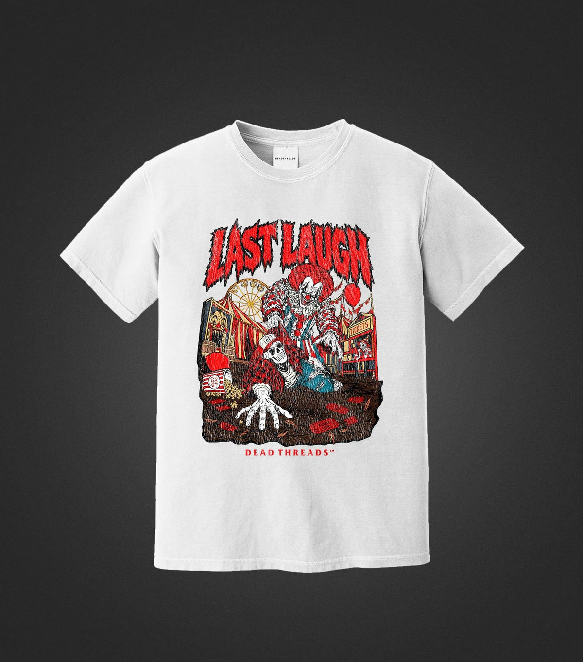 LAST LAUGH - Halloween Limited Drop – T-Shirt – Dead Threads Apparel