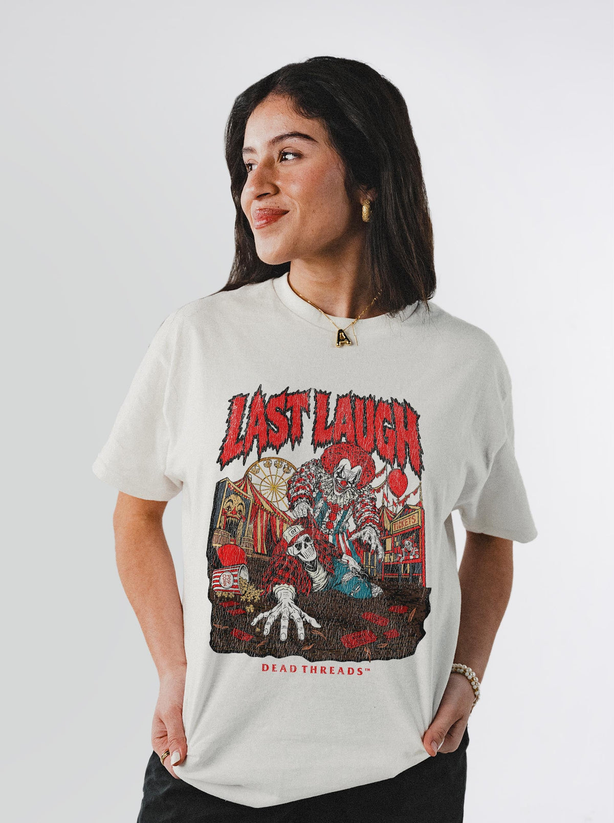 LAST LAUGH - Halloween Limited Drop – T-Shirt – Dead Threads Apparel