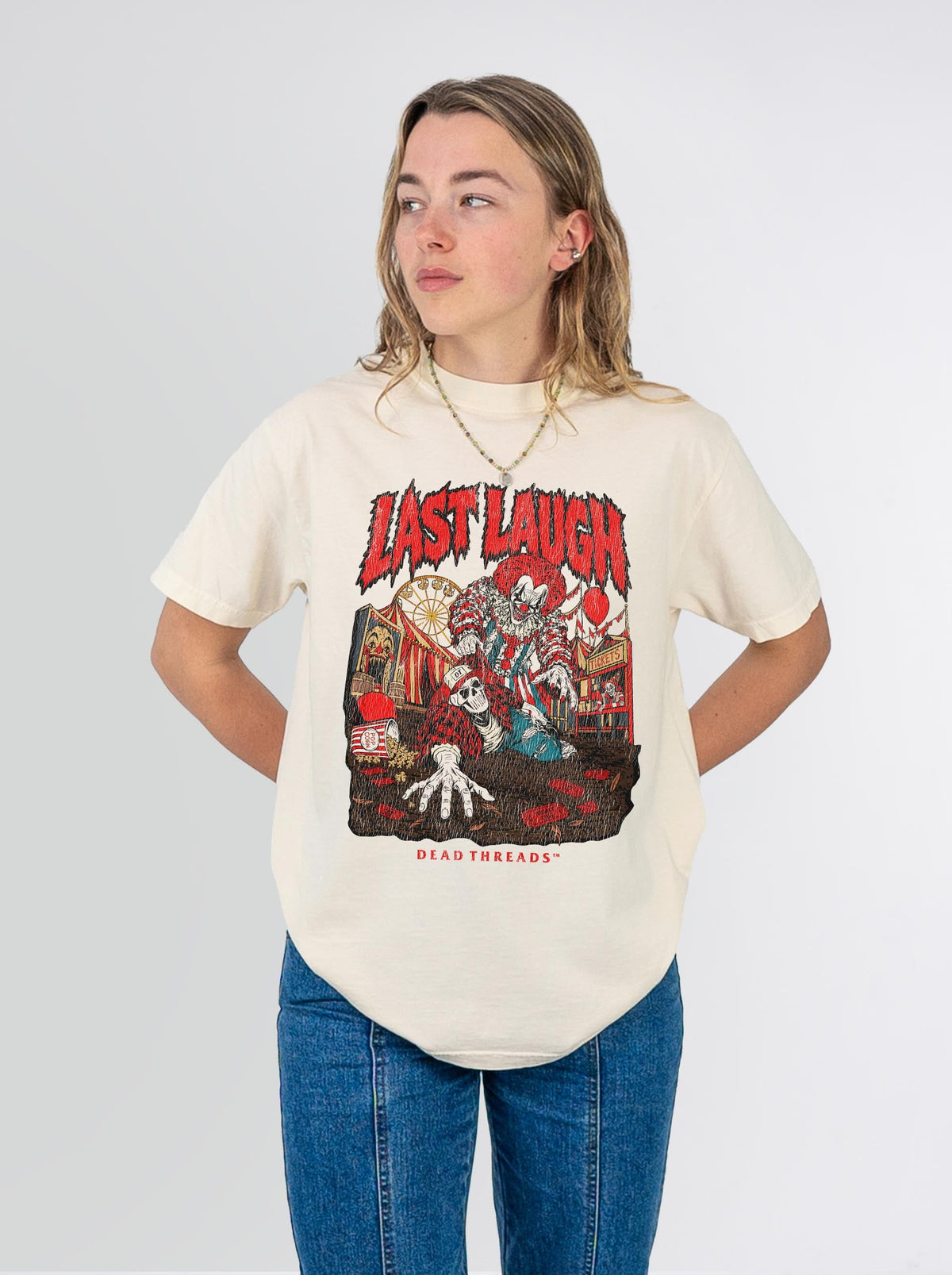LAST LAUGH - Halloween Limited Drop – T-Shirt – Dead Threads Apparel