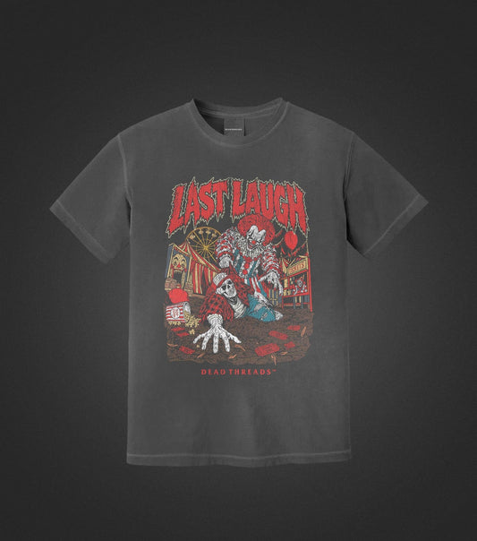 LAST LAUGH - Halloween Limited Drop – T-Shirt – Dead Threads Apparel