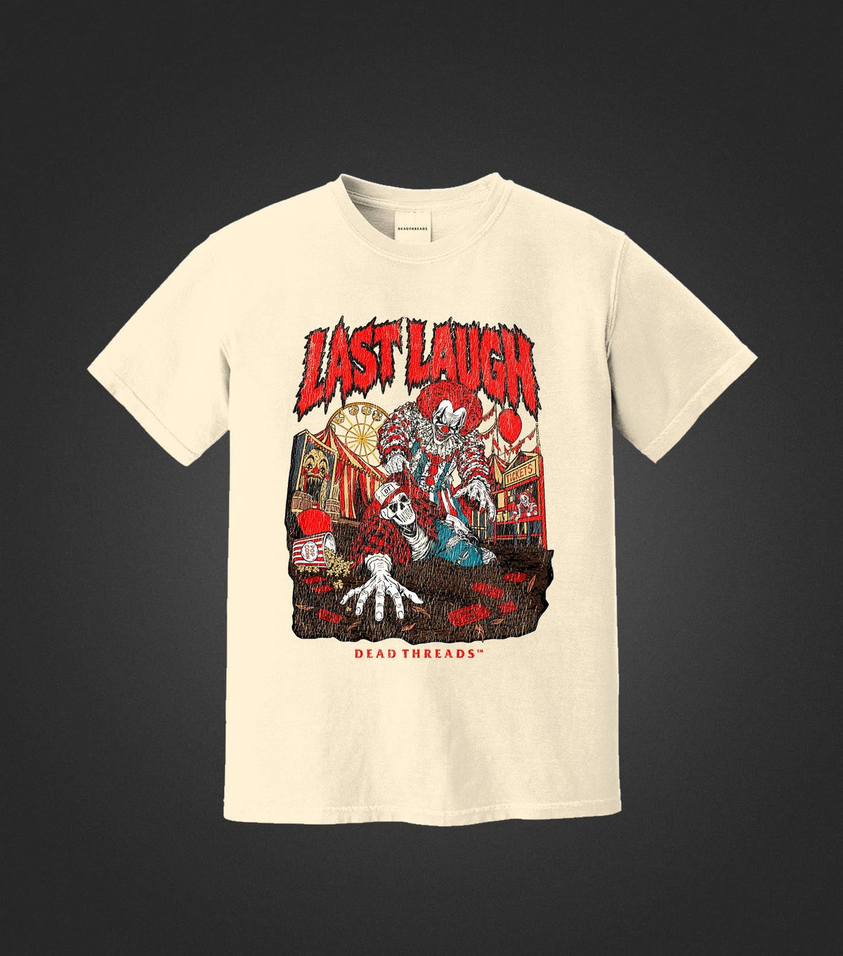 LAST LAUGH - Halloween Limited Drop – T-Shirt – Dead Threads Apparel