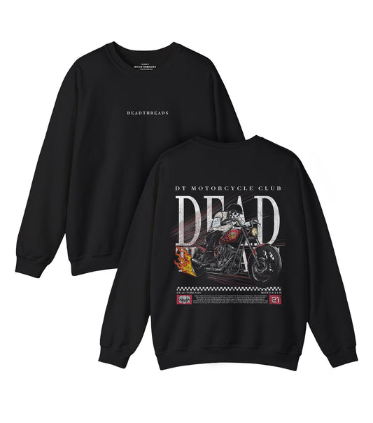 LAST RIDE - “DT ESSENTIAL" CREWNECK SWEATSHIRT – Sweatshirt – Dead Threads Apparel