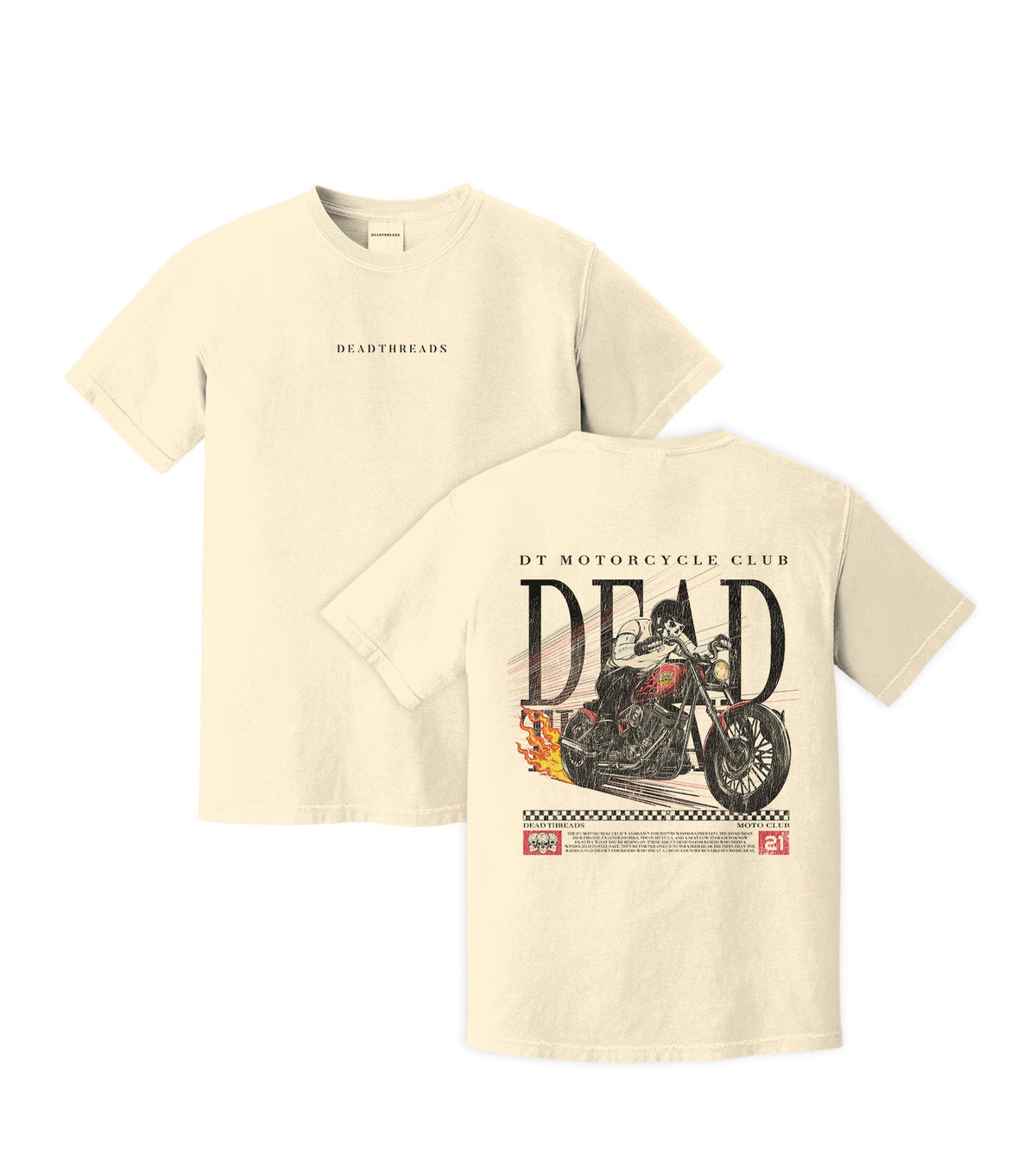 LAST RIDE - “DT ESSENTIAL" PREMIUM T-SHIRT – T-Shirt – Dead Threads Apparel