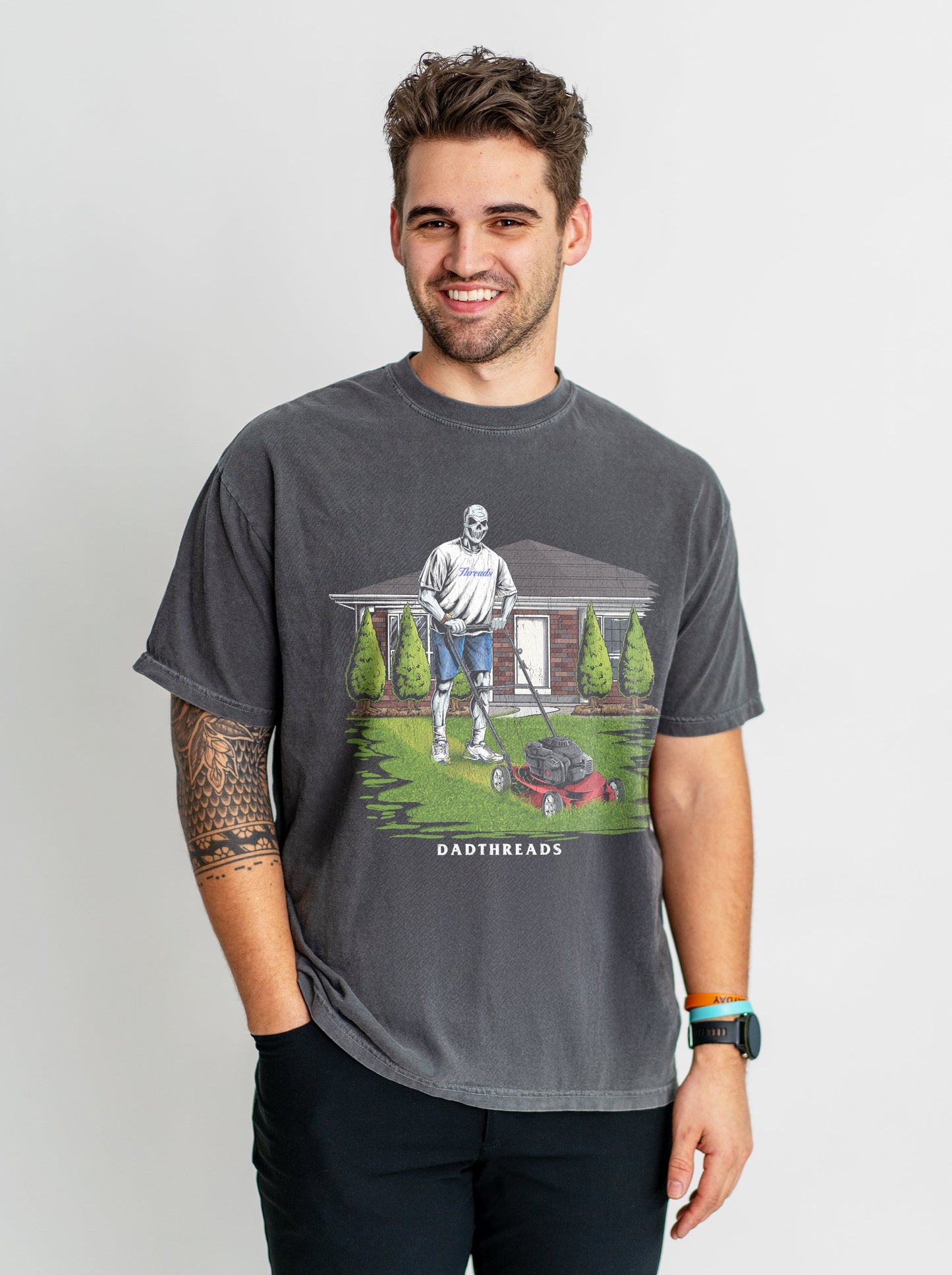 LAWN OF THE DEAD v2 – T-Shirt – Dead Threads Apparel