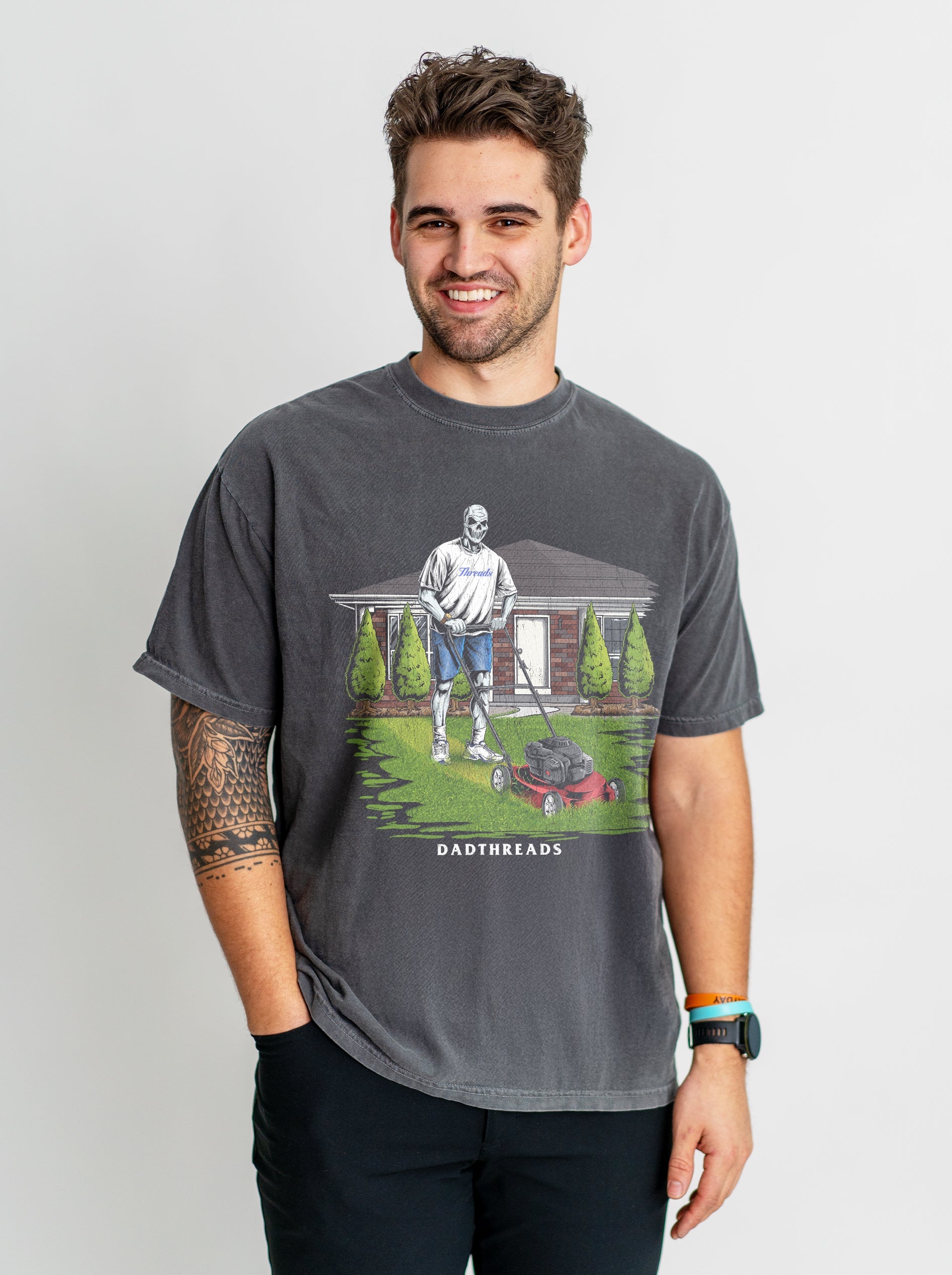 LAWN OF THE DEAD v2 – T-Shirt – Dead Threads Apparel