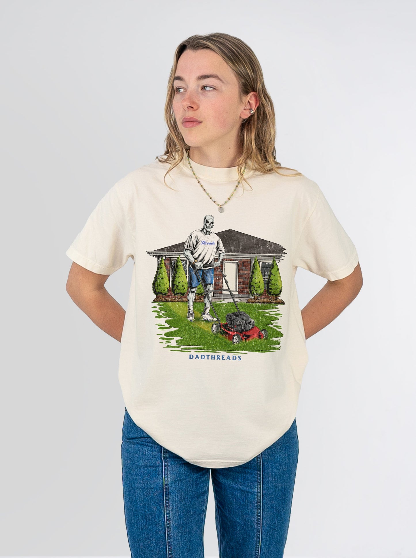 LAWN OF THE DEAD v2 – T-Shirt – Dead Threads Apparel