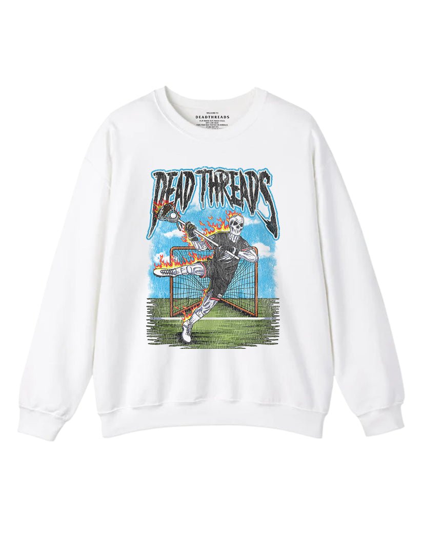 LAX TO THE BONE CREWNECK SWEATSHIRT – Sweatshirt – Dead Threads Apparel