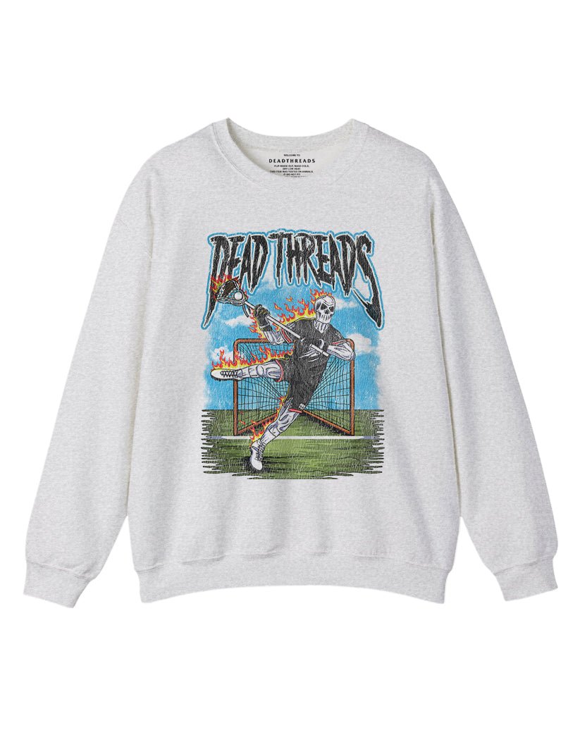 LAX TO THE BONE CREWNECK SWEATSHIRT – Sweatshirt – Dead Threads Apparel