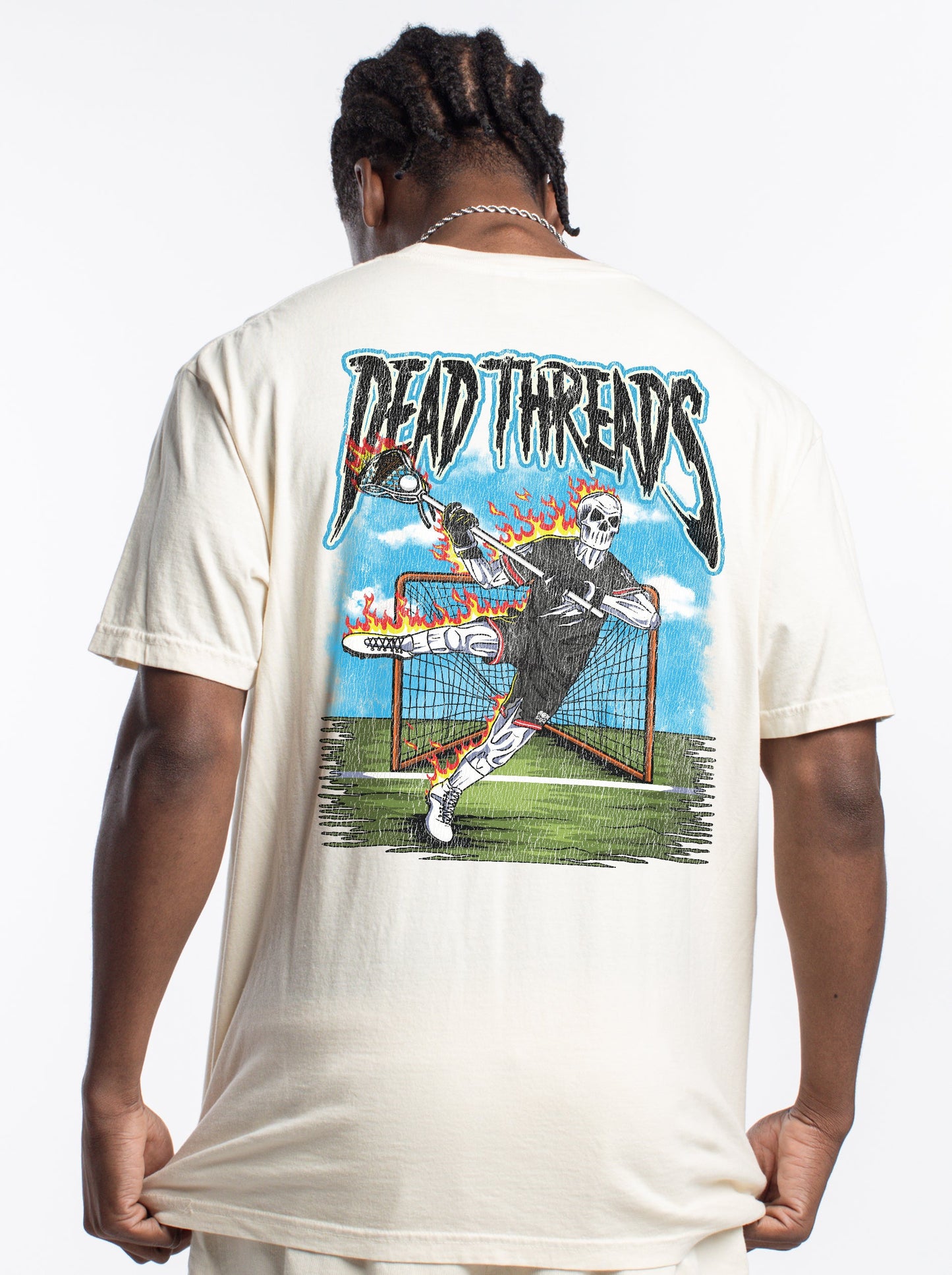 LAX TO THE BONE - “DT ESSENTIAL" PREMIUM T - SHIRT – T-Shirt – Dead Threads Apparel